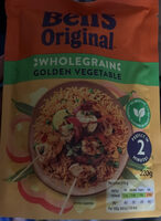 Wholegrain golden vegetable rice