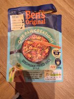 One pan creations Szechuan fried rice