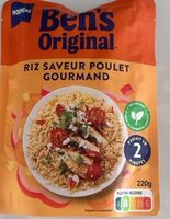 Riz saveur poulet gourmand