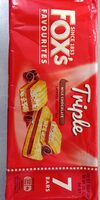 Triple Milk Chocolate Layered Biscuit Bar
