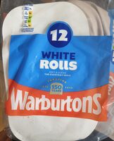 12 White Rolls