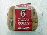 Sliced Hotdog Rolls