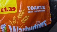 Toasties soft thick white