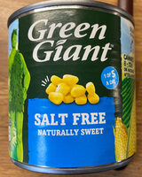 Salt Free Naturally Sweet Sweetcorn