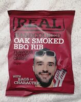 Oak smoked BBQ rib