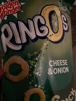 C PER Golden Wonder RINGOS 62 CALORIES PER PACK CH