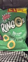 Cheese & Onion flavour Potato, Wheat and Rye Snacks