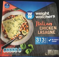 Italian Chicken Lasagne