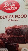 Betty Crocker Devils Food Cake Mix