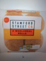 Stamford street wholemeal rolls