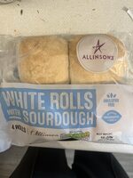 White Rolls With Sourdough