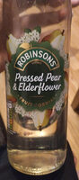 Pressed Pear & Elderflower Fruit Cordial