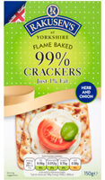 Herb & onion flame baked crackers