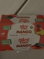 Nature’s Finest Mango in juice