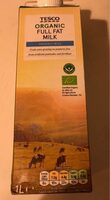 Organic full fat milk