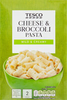 Pasta In Sauce Cheese And Broccoli