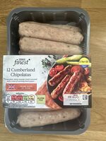 12 Cumberland Chipolatas