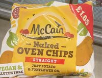 Naked oven chips