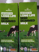 Semi skimmed milk