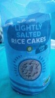 Morrisons lightly salted rice cakes