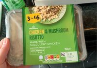 Chicken and mushroom risotto