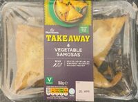 4 Vegetable Samosas