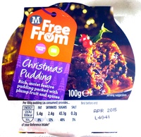 Gluten Free Milk Free Christmas Pudding