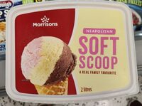 Neapolitan soft scoop