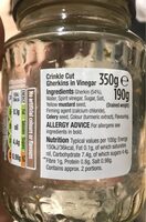 Pickled Gherkins Crinkle Cut