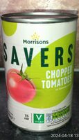 Savers Chopped Tomatoes in Tomato Juice