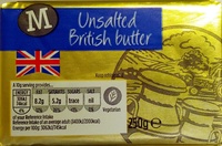 Unsalted British Butter
