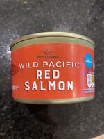 Wild red salmon