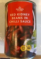 Red kidney beans in chilli sauce
