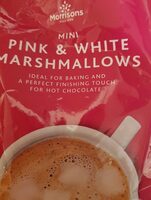 Pink and white marshmallows