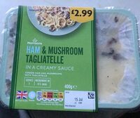 Ham And Mushroom Tagliatelle