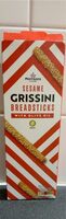 Sesame Grissini Breadsticks with olive oil