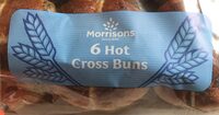 6 HOT CROSS buns
