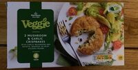 Mushroom and Garlic Crispbakes
