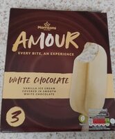 Morrisons White chocolate Ice cream
