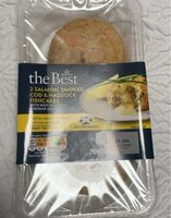 2 salmon smoked cod and haddock