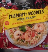 Wok ready medium noodles