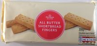 All Butter Shortbread Fingers