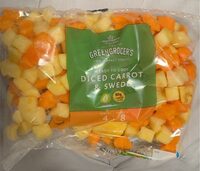 Diced carrot and swede