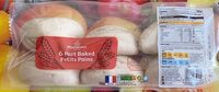 6 baked petits pains