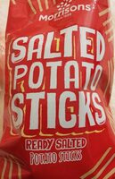 Salted potato sticks
