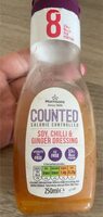 Soy,chill, ginger dressing