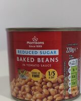 Reduced sugar baked beans