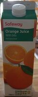 Orange Juice With Bits From Concentrate