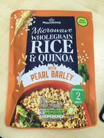 Wholegrain rice with pearl barley