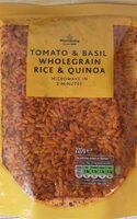 Tomato and Basil Wholegrain rice and quinoa